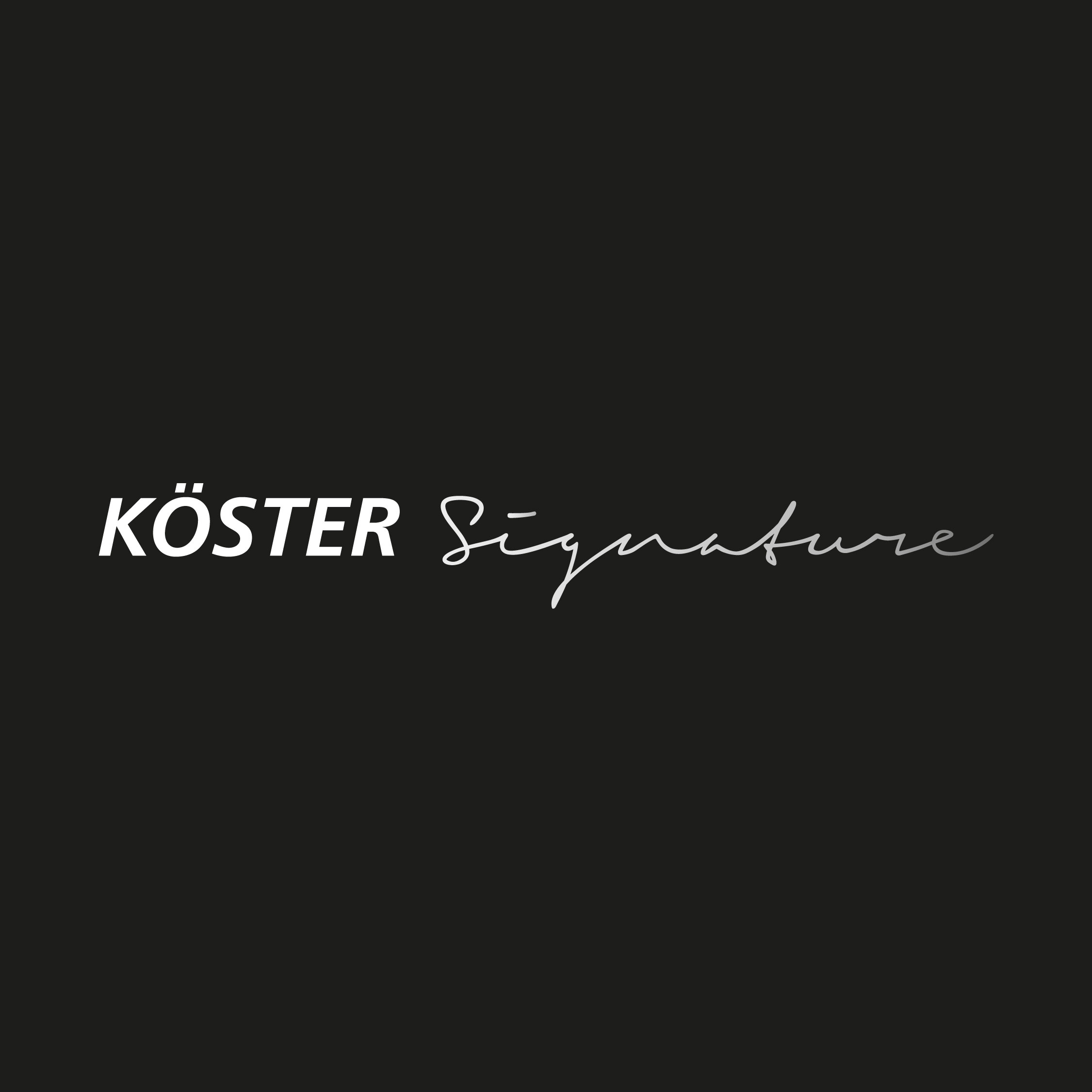 Das Logo der Köster Signature Serie