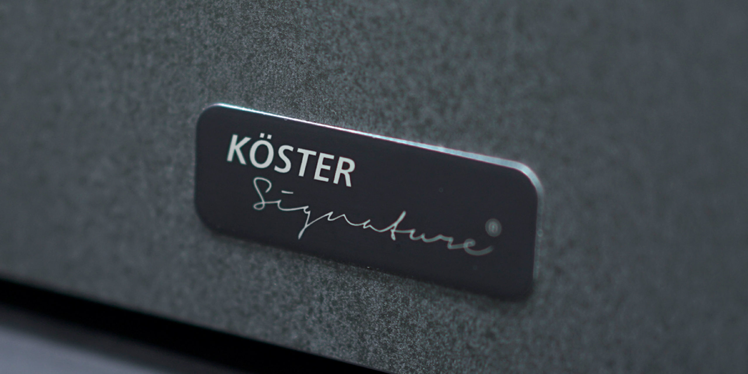 Eine Detailansicht der Köster Signature Tür