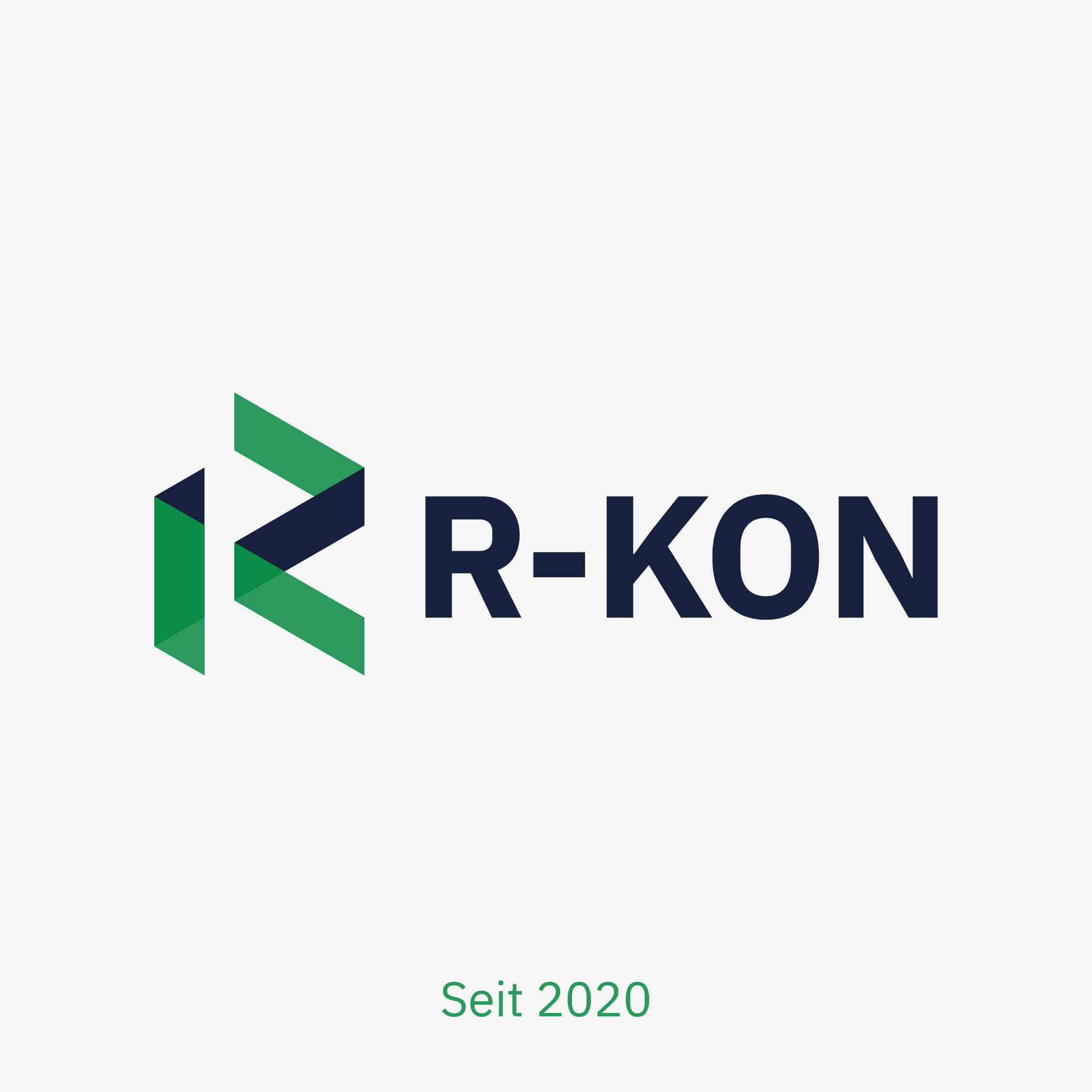 R-Kon Logo auf grauem Hintergund